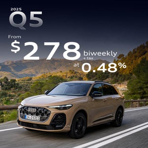Audi Q5 from $278 biweekly 